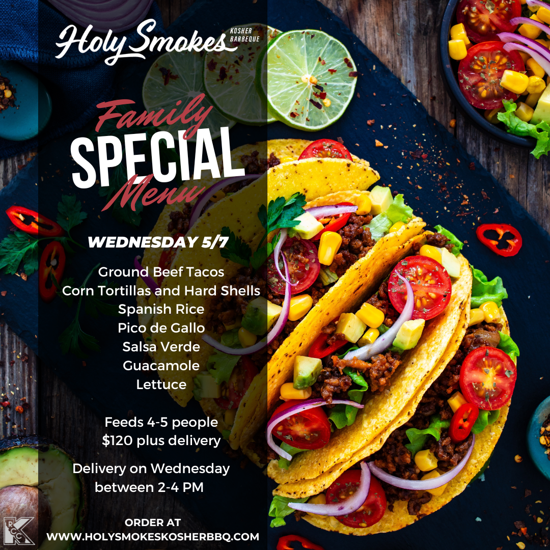 Wednesday Family Meal- Taco Package