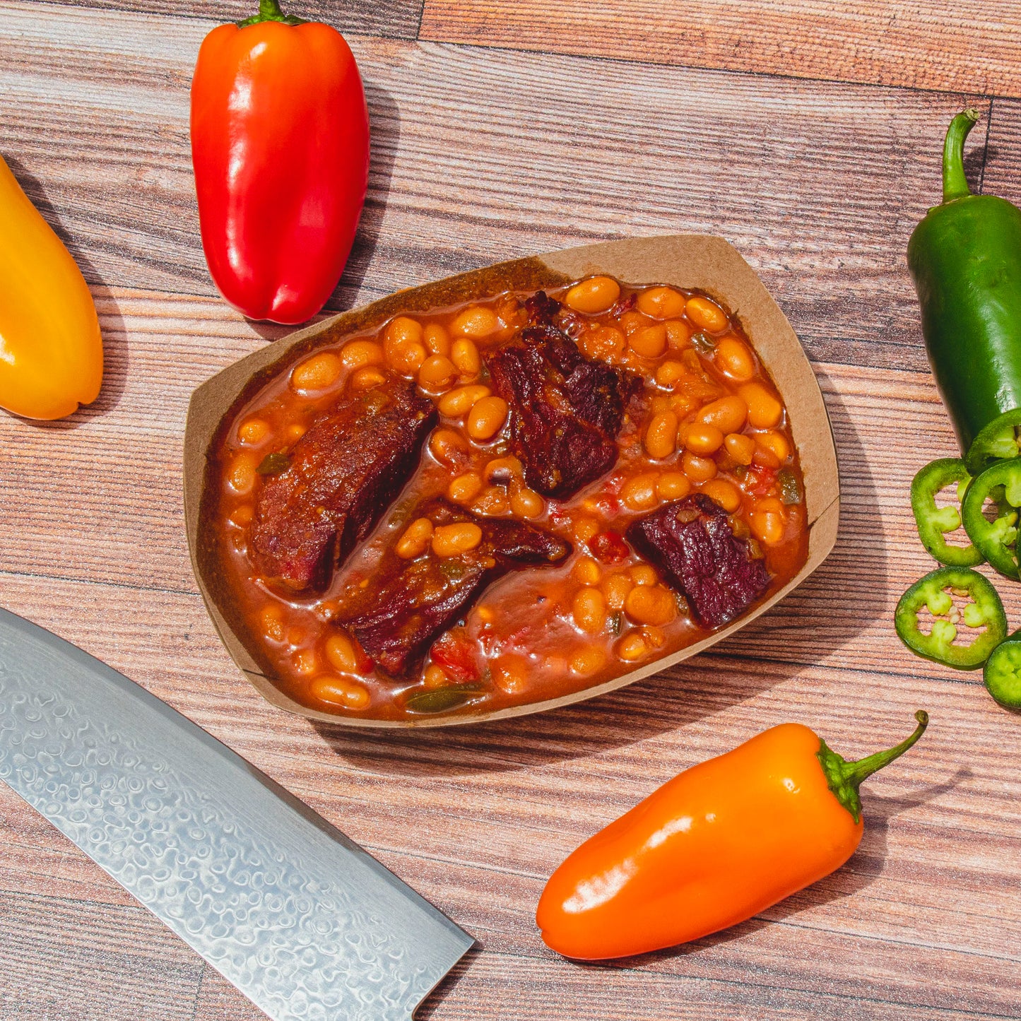 Loaded Baked Beans