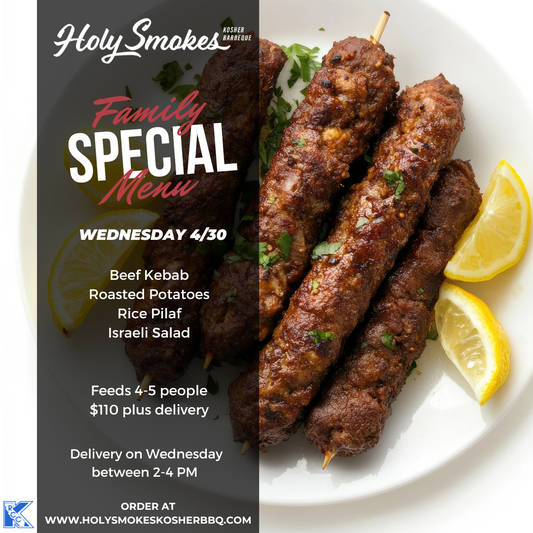 Wednesday Family Meal- Kebab Package