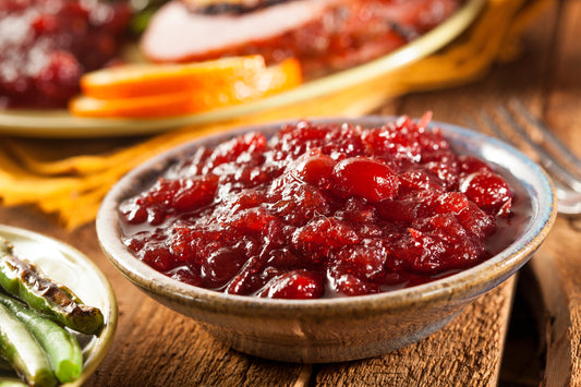 Cranberry Bourbon Relish